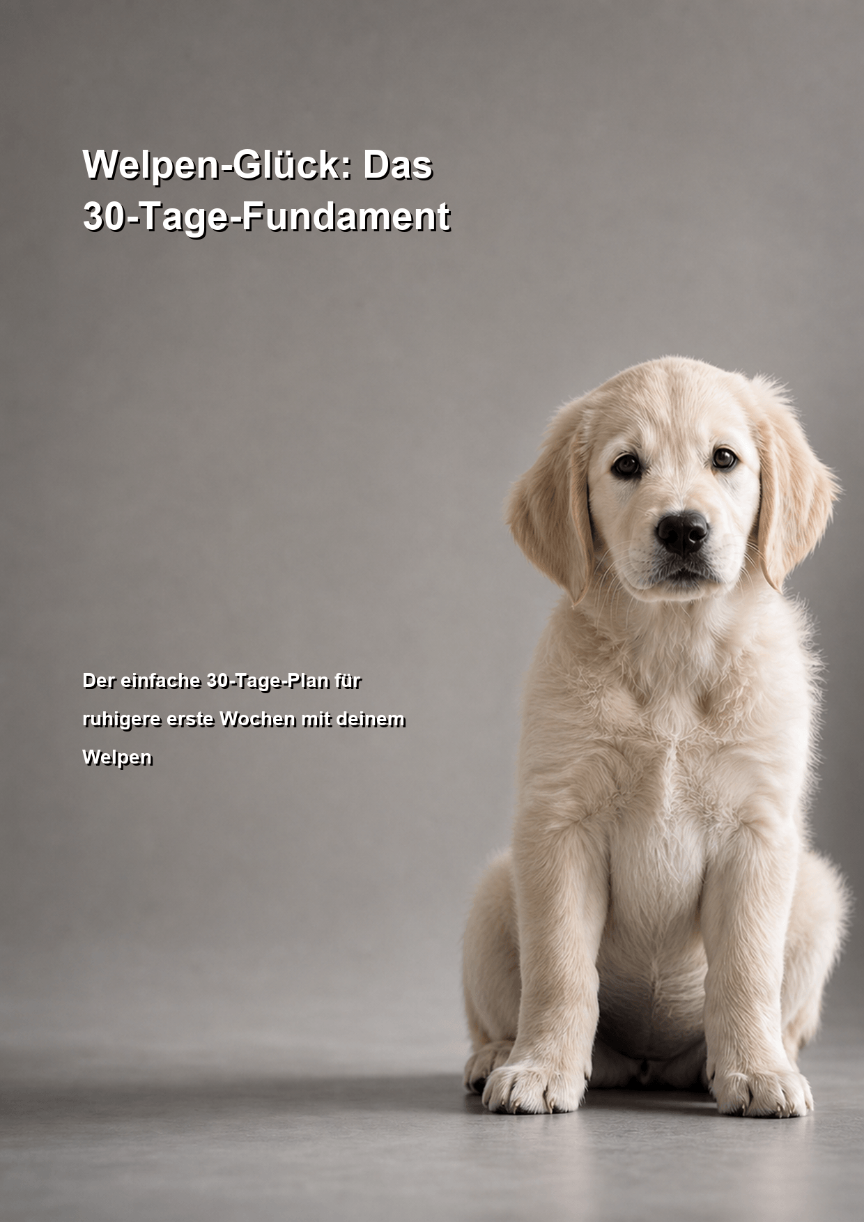 Cover von Welpen-Glück: Das 30-Tage-Fundament